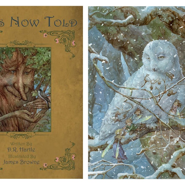 Tales Now Told  and Winter Refuge Signed Print 1st Edition Signed Children's Book