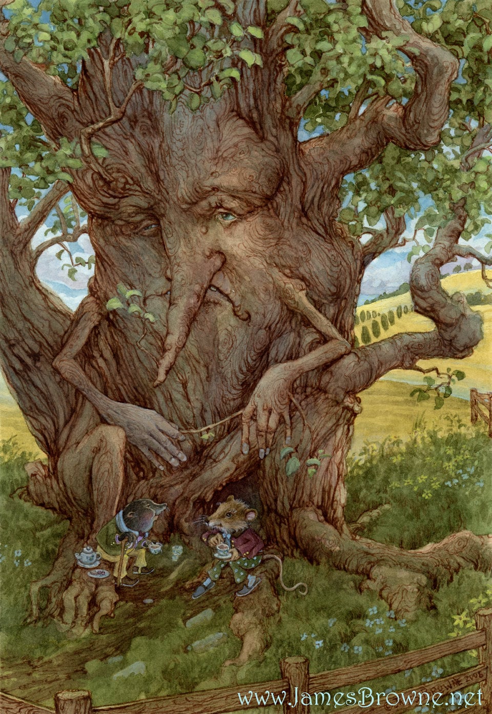 Дуб живое существо. Сказочные деревья Джеймса Брауна. Энты Властелин колец. Сказочное дерево. Живое дерево.