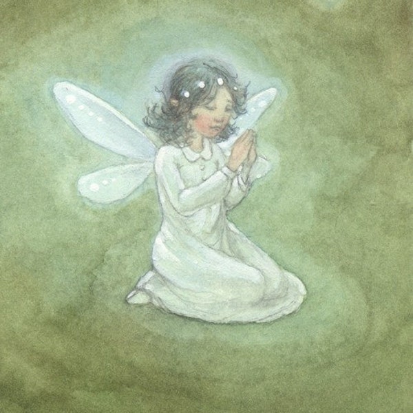 Prayer Fairy 5x7 Signed Print