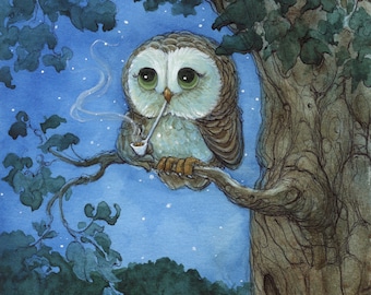 Starry Night 5x7 Signed Print
