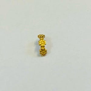 22k Gold Nose Pin - Solid Gold Nose pin - Nose Piercing stud - Solid Gold Nose Stud - Indian Nose Stud - Rajasthani Gold Nose Stud