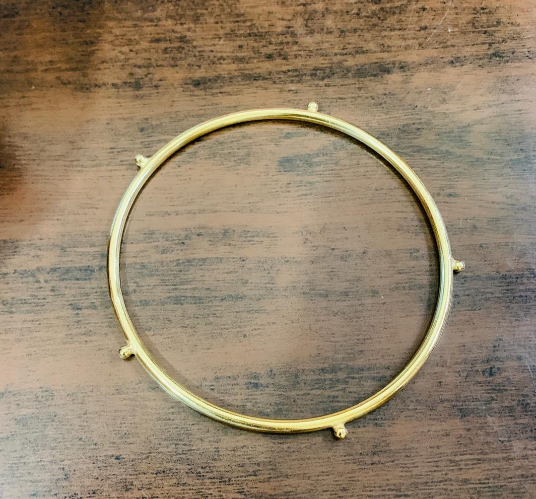 Solid Bangles 22k Solid Gold Bangle-solid Gold Rajwada Look Bangle- Gold Bangle ...