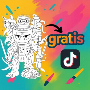 10 + 1 páginas para colorear e imprimir | Animales divertidos de moda | Cocodrilo Bombardilo, Brainrots, memes de TikTok, personajes virales
