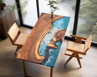 Large Rectangular Epoxy Resin Mold – 60cm Silicone Casting Mold for River Tables, Trays, and DIY Resin Art