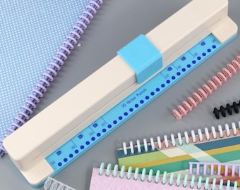 30-Hole Manual Paper Punch – A4 Multi-Hole Puncher for Notes, Planners, and DIY Binding
