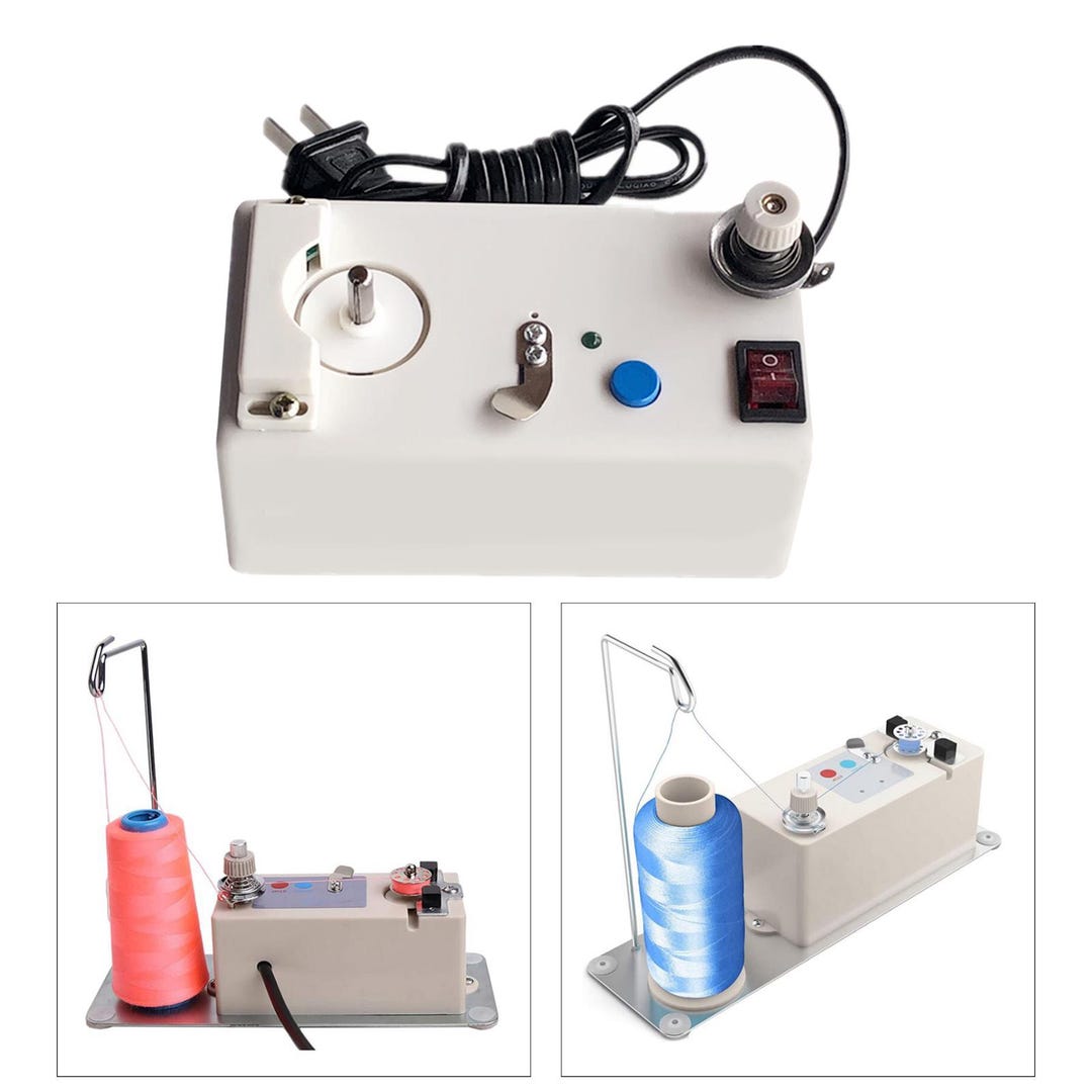 Automatic Electric Bobbin Winder – High-speed Thread Winding Machine ...