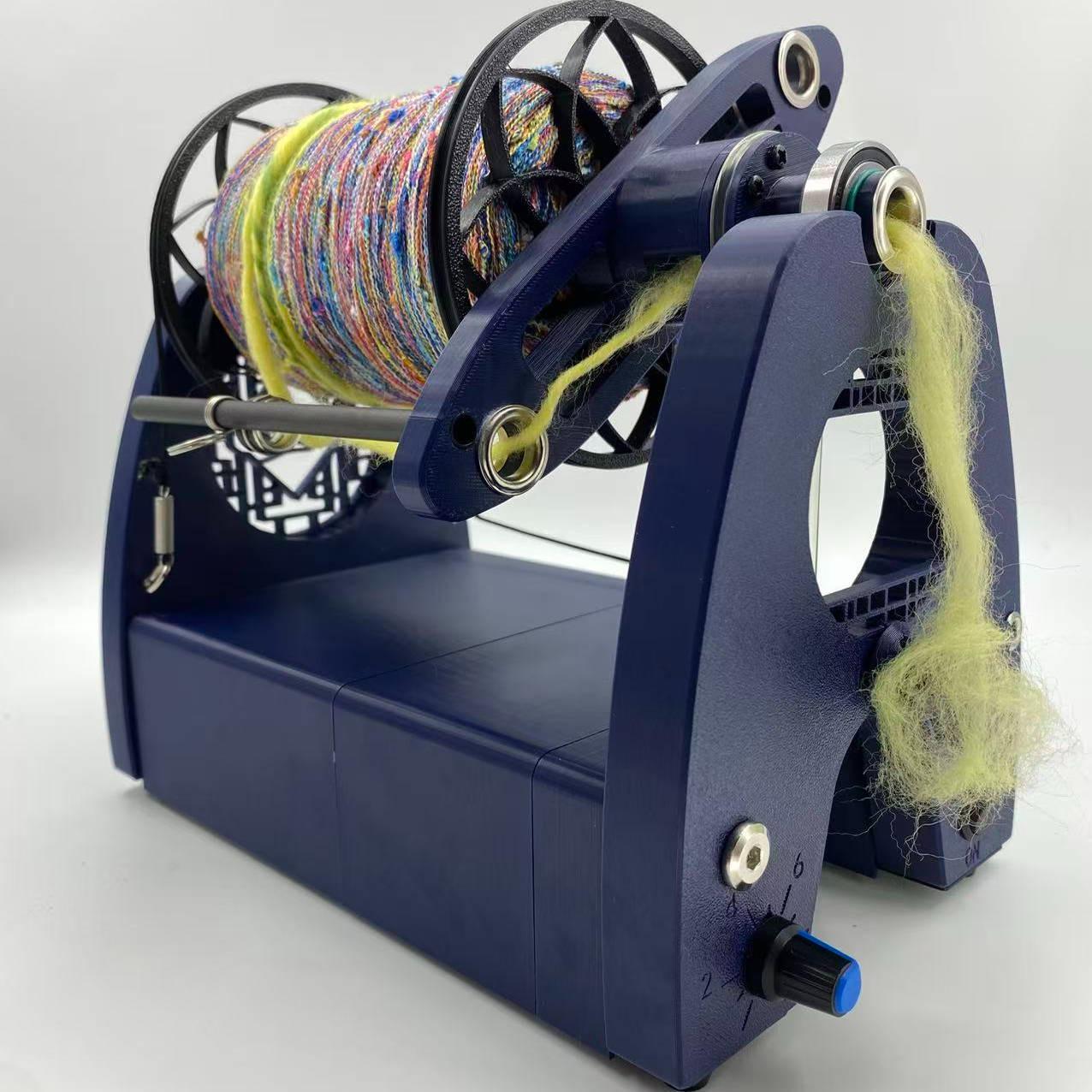 Roue à Filer électrique 12V – Mini Rouet à Laine Vitesse Variable – Neuve