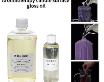 Candle Surface Gloss Oil – DIY Brightener for Aromatherapy Candles, Modeling Wax, and Smooth Mirror Finishes (100–500 ml)