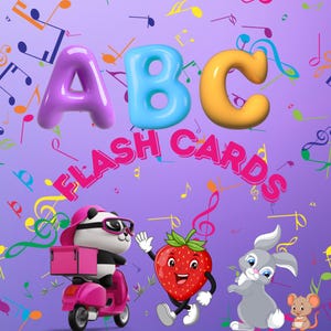 Alphabet Karteikarten für Kinder A-Z —Lehrbuchstabe —Lernende Lernaktivität für die Vorschule —ABC Karten PDF Download.
