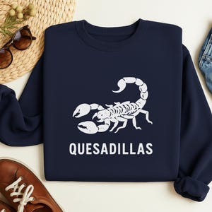 Vintage Quesadillas Tee, Southwestern Desert Food Shirt, Retro Plus Size T-Shirt, Funny Food Lover Gift, Casual Burnt Tone Tee