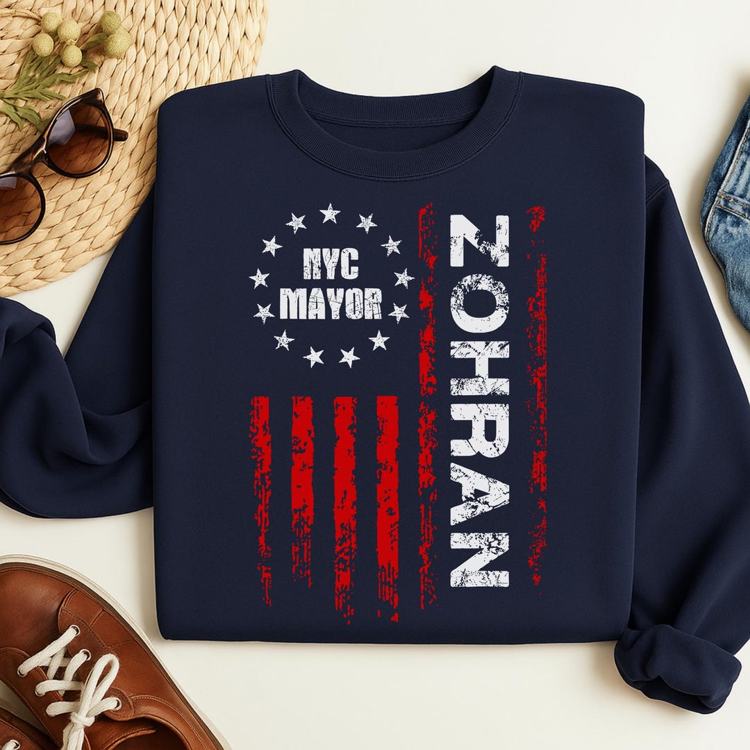 Zohran Mamdani NYC Mayor 2025 Shirt: Patriotic Political Campaign