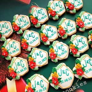 Custom Icing Cookies  lovely bride and groom wedding  cookie set for party made extra special with cookies | sugar cookies