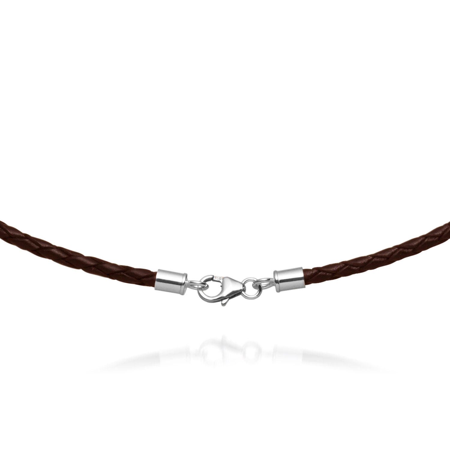 Urban Survival Gear USA Handmade Thick Braided Genuine Leather Necklace With Antique Toned Stainless Steel Magnetic Clasp - Leather Necklace Cord Available In 16, 18, 20, 22 Inches & Custom Size - Foto 8