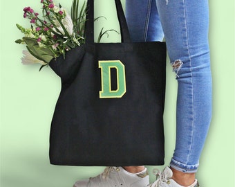 Personalised Varsity Canvas Shopper