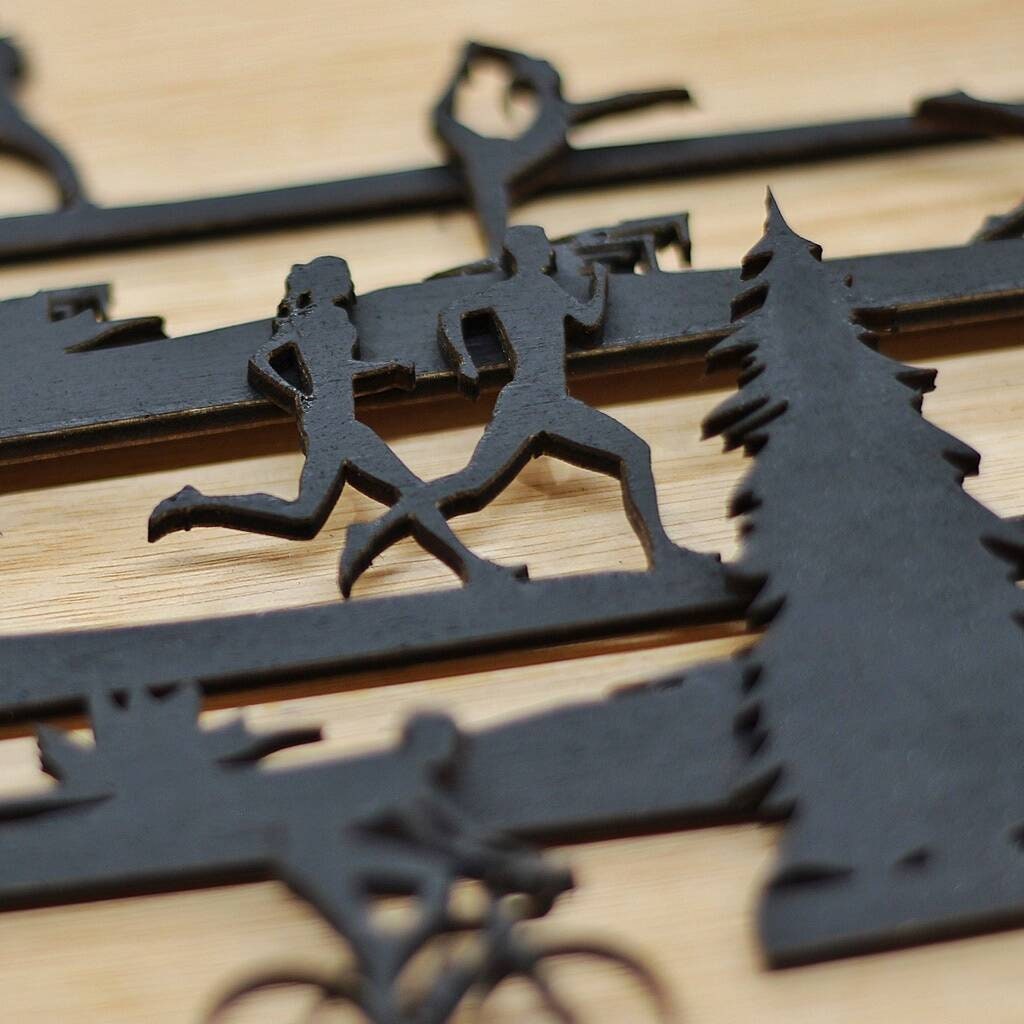 3D Medal Hanger, Couples Running Medal Hanger, Medal Display, Runners Medal Display, Running Medal Hanger, Medal Hanger