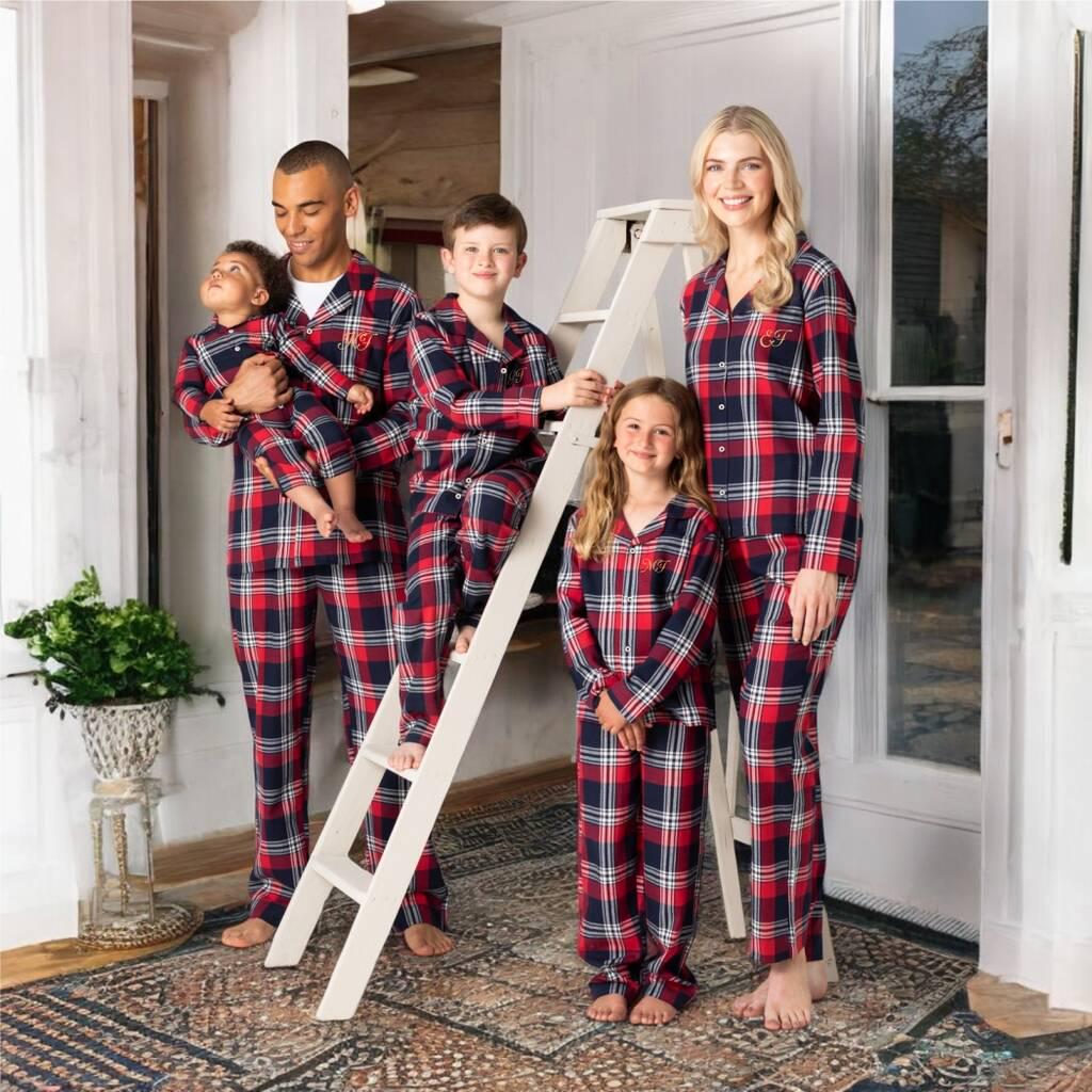 Red Tartan Pyjamas Etsy Canada