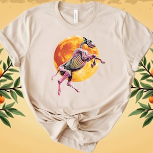 Lua de Vaca Esqueleto PNG | Download instantâneo | Gráfico de camiseta | Clipart | Impressão de arte sob demanda | POD PNG | Clipart de Halloween