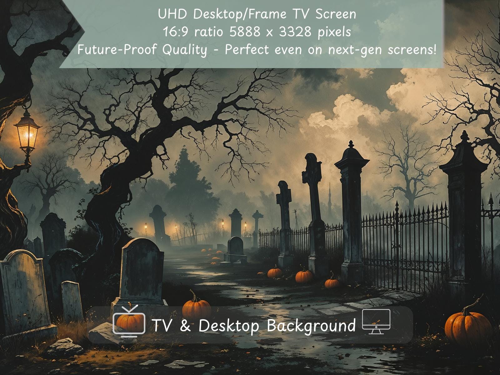 Cemetery wallpaper - Etsy België, image size:1600x1200