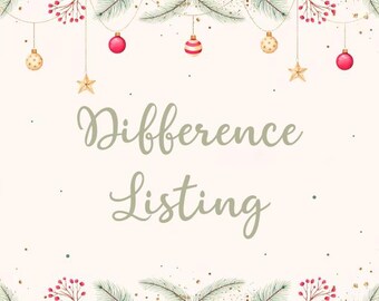 Difference Listing
