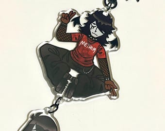 Foreign Kids Metalhead XL Keychain