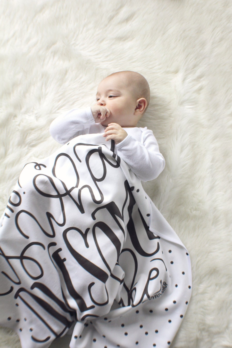 Swaddle This is what awesome looks like Baby Swaddle Etsy