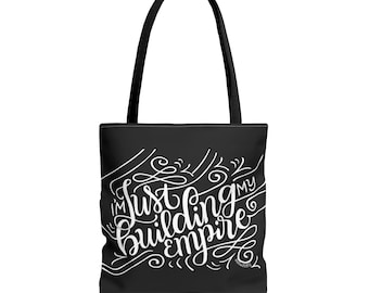 Solo estoy construyendo mi imperio - Afirmación Bolsa de tela