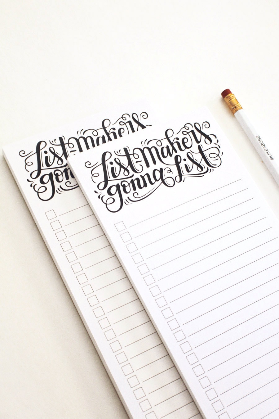 notepad - List-makers gonna list -  50 tear-off pages