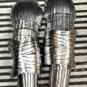 Medieval Gothic Arm Guard With Pauldrons Armor Protection ~ Knight LARP Unisex Battle Ready Warriors Maximillian Bracers Halloween ~ Gift