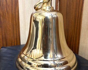 Handmade Brass Doorbell, Nautical Entryway Bell, Home Decor
