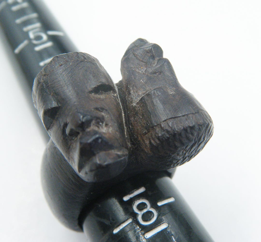 African Faces Ring, Carved Wooden Face Rings - Etsy