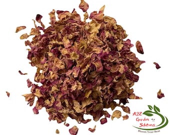 Pétalos de rosa secos: un tesoro aromático de la naturaleza, 45 g, envío rápido