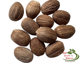 Nuez moscada entera deshidratada: El cálido abrazo de la naturaleza, 85 g, envío rápido
