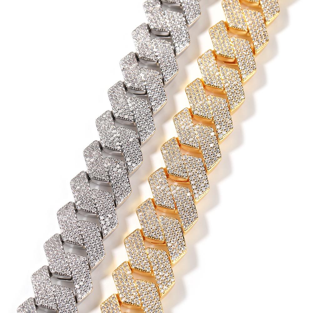 19mm Cuban Link Iced Out - Etsy