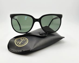 Vintage B&L Ray-Ban L0118 CATS 1000 Matte Black Sunglasses 1980s