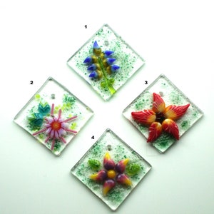 Fused Glass Design - Flowers Set 1