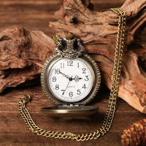 Vintage Style Pocket Watch, Personalized Pocket Watch, Engraved / Customized Pocket Watch, Anniversary Gift, Wedding Gift, Birthday Gift