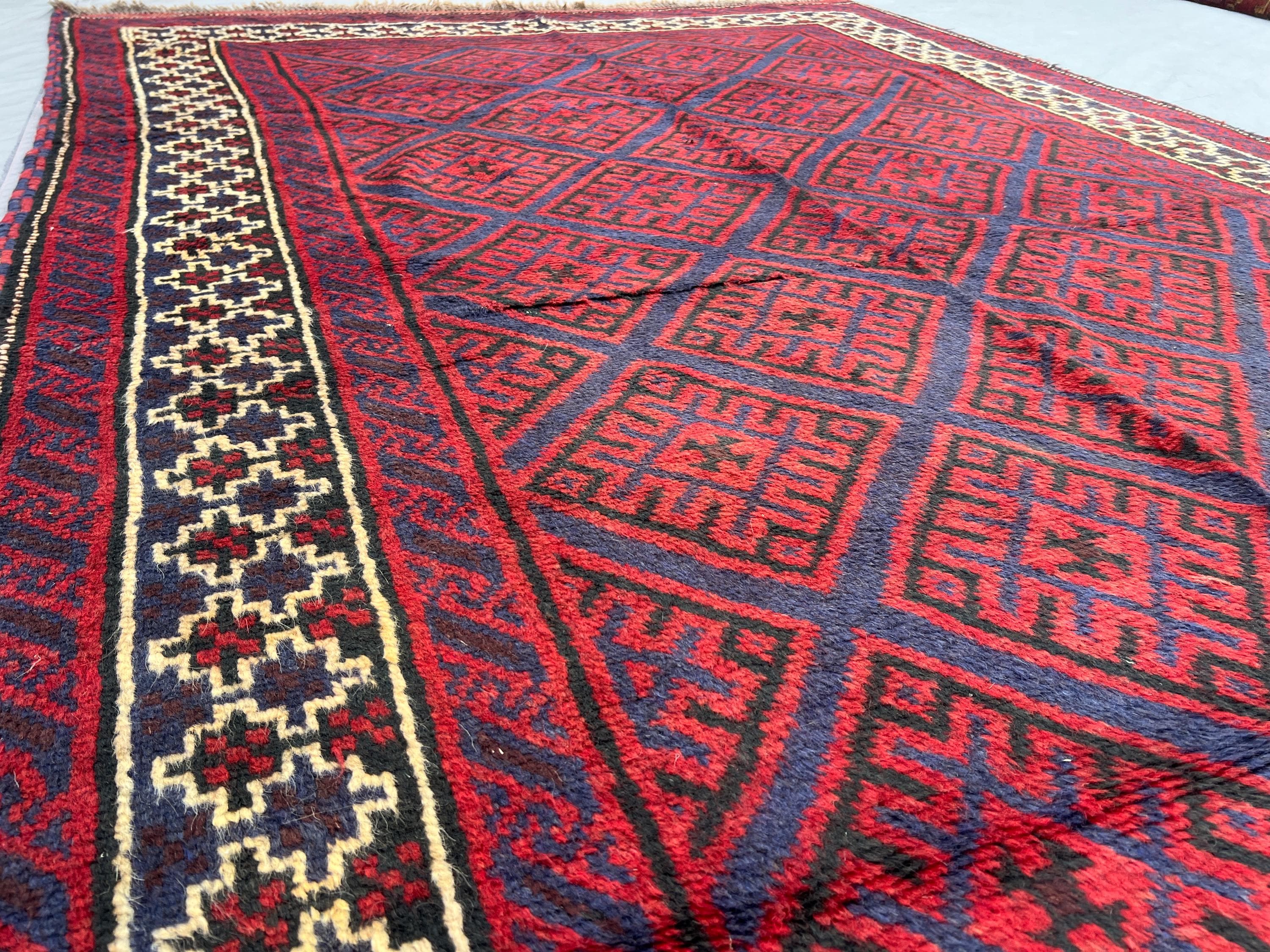 ラグ・カーペット Afghan baluch taimani rug ラグ・カーペット Afghan baluch taimani rug Baluch Afghan Taimani