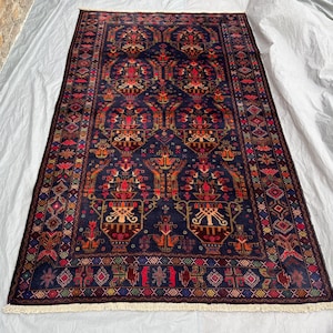 ラグ・カーペット Baluch rug Baluch Rug - Etsy