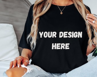 Custom Comfort Colors Tee, Personalized Logo Shirt