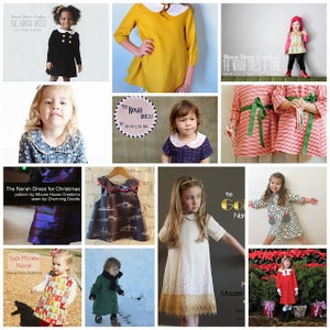 The Norah Dress and Tunic PDF Sewing Pattern: Sizes 12 months to 12 Years image 10