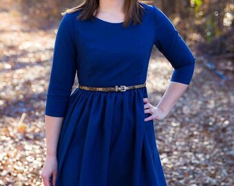 The Ladies Caroline Dress and Peplum PDF Pattern  Size 0-22