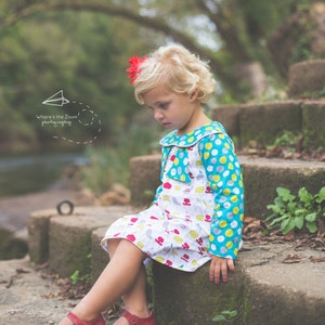 The Norah Dress and Tunic PDF Sewing Pattern: Sizes 12 months to 12 Years image 4