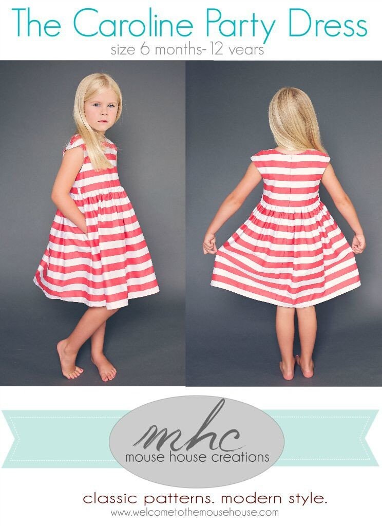 strapless open back dress Caroline Dress in Coral  Classic Girl