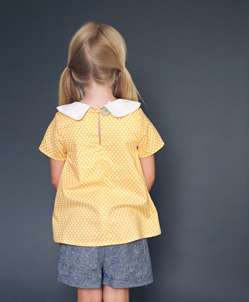 The Norah Dress and Tunic PDF Sewing Pattern: Sizes 12 months to 12 Years image 5