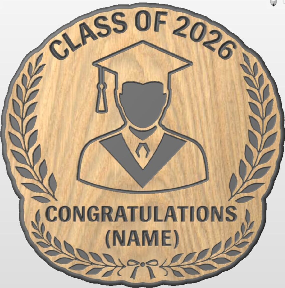 Graduation Cnc Vector Design Personalized Graduation Cnc/laser File (digital Download) - Etsy