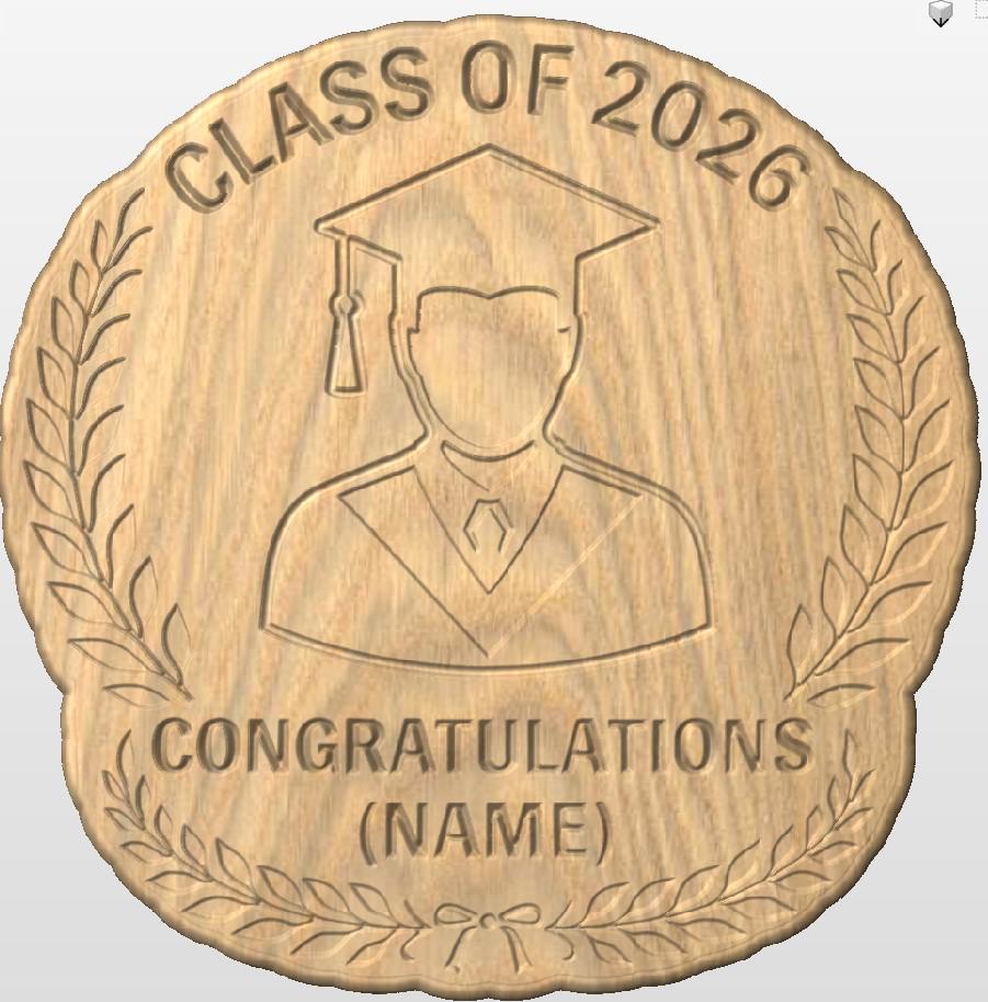 Graduation Cnc Vector Design Personalized Graduation Cnc/laser File (digital Download) - Etsy