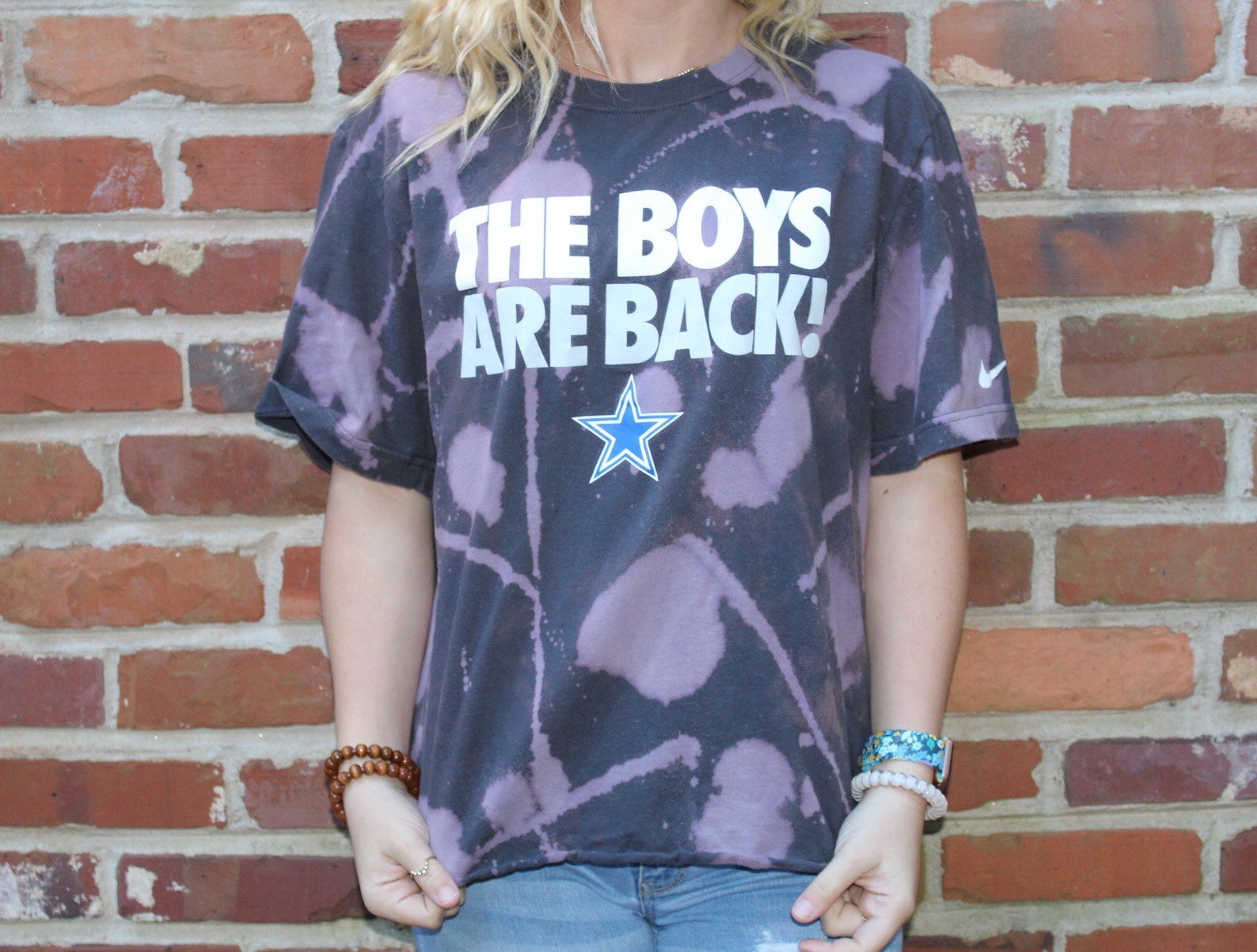 bleached cowboys shirt