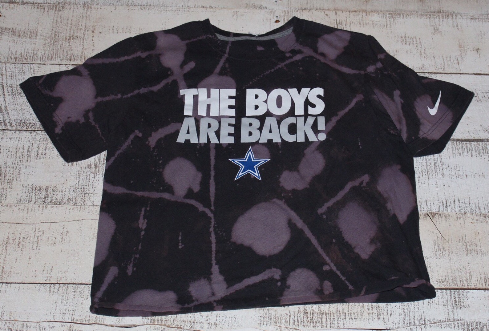 bleached cowboys shirt