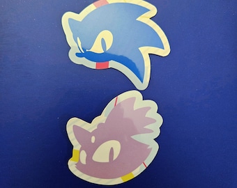 Pegatinas de Sonic y Blaze (Sonic Rush)