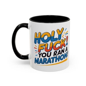 Unique Running Gift | Runner Mug | Funny Sweary Coffee Mug for Marathon Runners